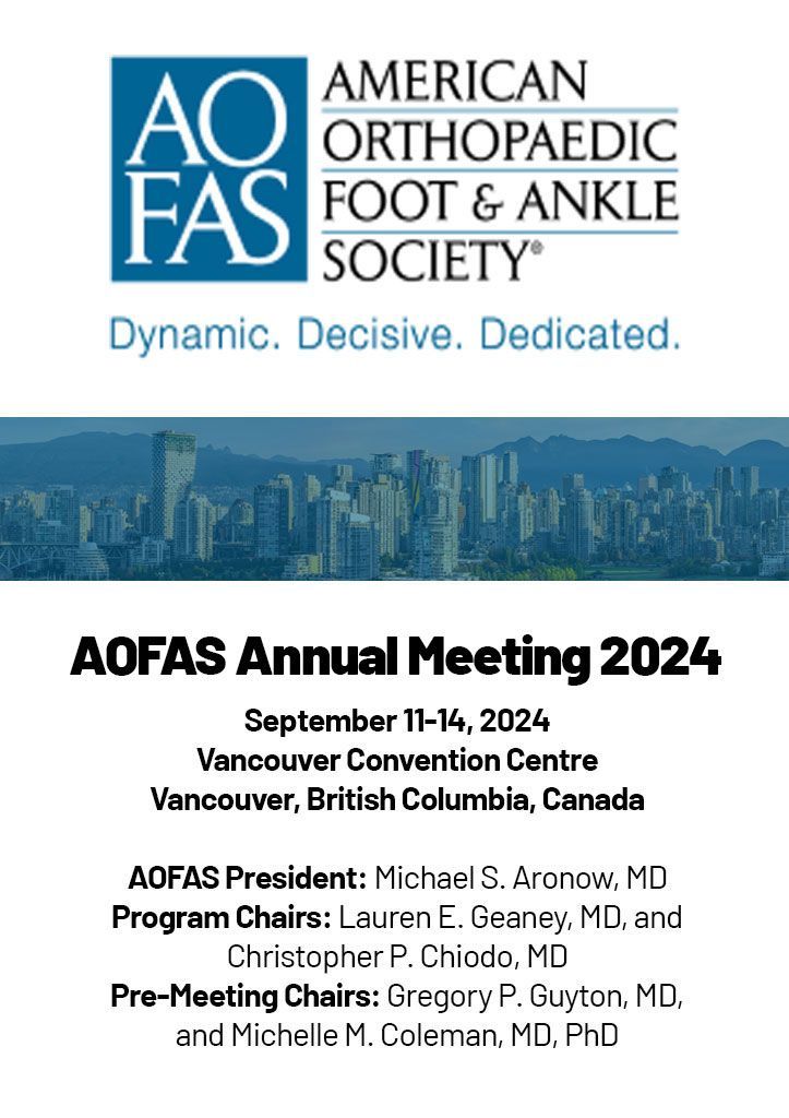 AOFAS Annual Meeting 2024 - SEMCPT