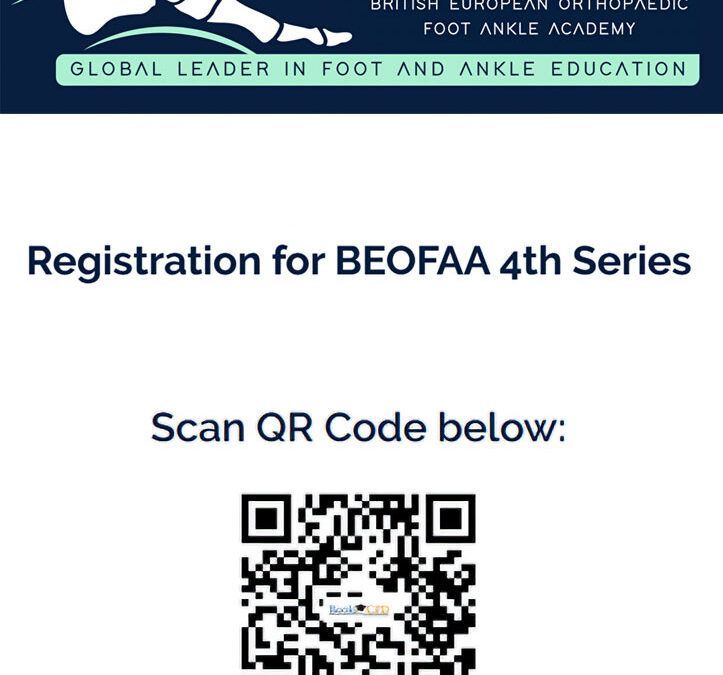 BEOFAA Online Foot Ankle Fellowship Program – 4th series