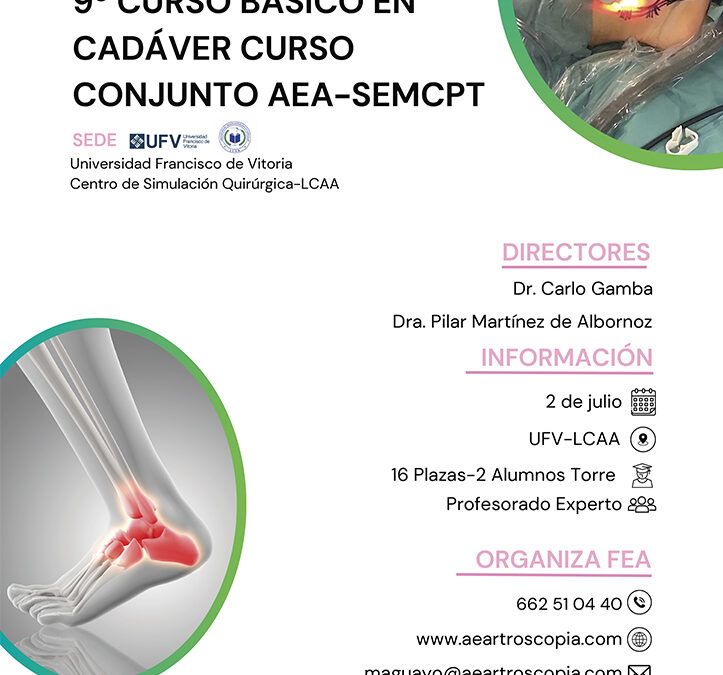 9.º Curso básico en cadáver