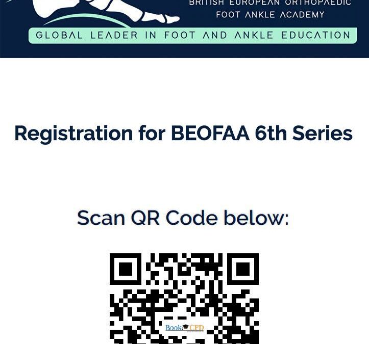 6th British European Orthopaedic Foot and Ankle Fellowship